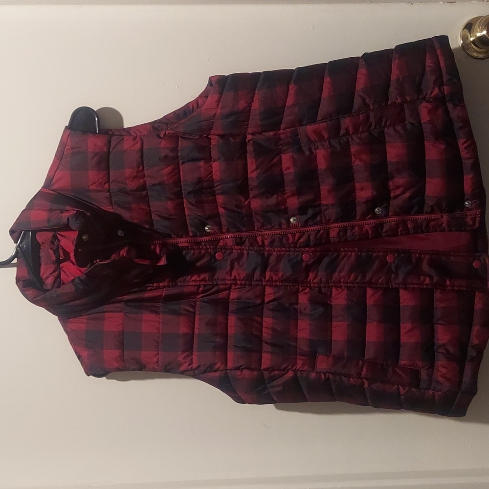 Plaid vest